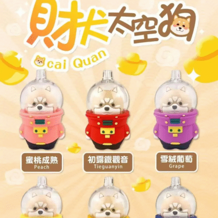 財犬太空狗一次性8000口/一次性電子煙/可充電抛棄式電子煙/台灣現貨 24H發貨